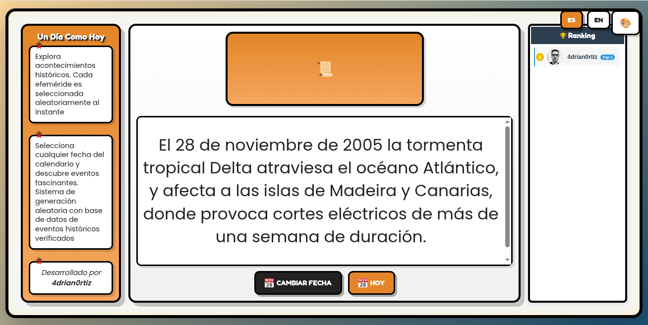 Efeméride sin imagen